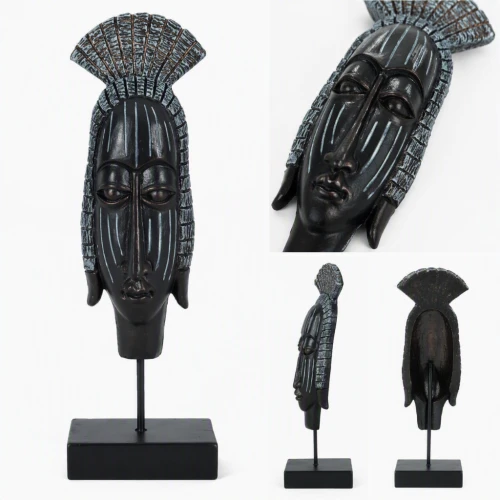 Zolux Ozdoba do akwarium maska żeńska AFRICA M 5,7x3,7x18 cm