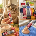 ZOLUX Sweeties Kremowy Przysmak dla Kota ZESTAW 48 szt KURCZAK