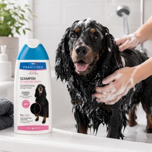 FRANCODEX PL Szampon dla psa do czarnej sierści, bez parabenów 250 ml