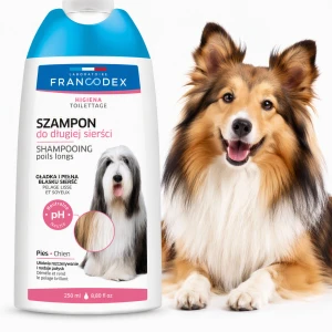 FRANCODEX PL Szampon dla psa do długiej sierści, bez parabenów 250 ml