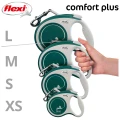 FLEXI smycz automatyczna Comfort Plus L taśma 8m zielona do 50kg