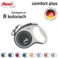 FLEXI smycz automatyczna Comfort Plus S taśma 5m szara do 15kg