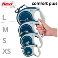 FLEXI smycz automatyczna Comfort Plus L taśma 8m niebieska do 50kg