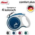 FLEXI smycz automatyczna Comfort Plus L taśma 8m niebieska do 50kg
