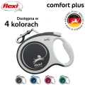 FLEXI smycz automatyczna Comfort Plus L taśma 8m szara do 50kg