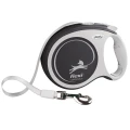 FLEXI smycz automatyczna Comfort Plus L taśma 8m szara do 50kg