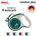 FLEXI smycz automatyczna Comfort Plus L taśma 5m zielona do 60kg