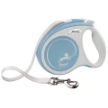 FLEXI smycz automatyczna Comfort Plus S taśma 5m jasnoniebieska do 15kg