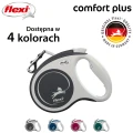 FLEXI smycz automatyczna Comfort Plus M taśma 5m szara do 25kg
