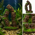 Zolux Ozdoba do akwarium totem 2 KIPOUSS z nasionami 7,7x5,6x13,8 cm