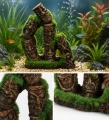 Zolux Ozdoba do akwarium totem 3 KIPOUSS z nasionami 10,2x6,3x13,9 cm