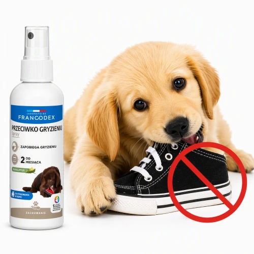 FRANCODEX PL Spray przeciwko obgryzaniu przez szczenięta i psy 200 ml