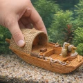 Zolux Ozdoba do akwarium Łódź rybacka model 3 S 4,8x14,6x5,3 cm