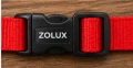 Zolux Obroża dla psa nylonowa taśma 50/60cm 25mm kol. czerwony
