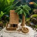 Zolux Ozdoba do akwarium Domek z palmą kokosową miniatura