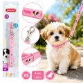 Zolux Smycz dla szczeniąt Puppy MASCOTTE 8 mm/1,20 m kol. różowy