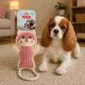 ZOLUX Zabawka dla psa wytrzymała Chomik BUDDY różowy 28cm