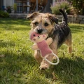 ZOLUX Zabawka dla psa wytrzymała Chomik BUDDY różowy 28cm