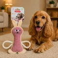 ZOLUX Zabawka dla psa wytrzymała Królik BUDDY różowy 33 cm