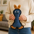 ZOLUX Zabawka dla psa wytrzymała Królik BUDDY niebieski 33 cm