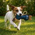 ZOLUX Zabawka dla psa wytrzymała Królik BUDDY niebieski 33 cm