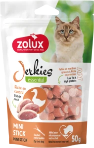 ZOLUX Jerkies przysmak dla kota z kaczką 50G - zdrowa nagroda