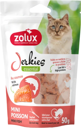 Przysmak dla kota Zolux Jerkies łosoś 50G