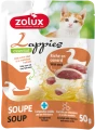ZOLUX Przysmak dla kota Lappies zupa z kaczką 50G - nawodnienie i witaminy