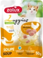 ZOLUX Lappies Przysmak dla kota zupa z kurczakiem 50G - nawodnienie!