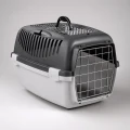 ZOLUX Transporter dla psa GULLIVER 3 metalowe drzwi szary otwierana góra