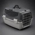 ZOLUX Transporter dla psa, kota GULLIVER 1 metalowe drzwi kolor szary