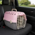 ZOLUX Transporter dla psa, kota do 6kg HORIZON 1 plastikowe drzwi różowy