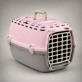 ZOLUX Transporter dla psa, kota do 6kg HORIZON 1 plastikowe drzwi różowy