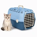 ZOLUX Transporter dla psa, kota do 6kg HORIZON 1 plastikowe drzwi niebieski