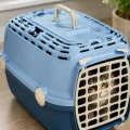 ZOLUX Transporter dla psa, kota do 6kg HORIZON 1 plastikowe drzwi niebieski