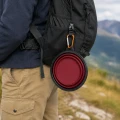 ZOLUX Składana miska dla psa BIVOUAK 450 ml czerwona