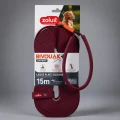 ZOLUX Smycz płaska dla psa silikonowa BIVOUAK czerwona 15m