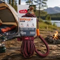 ZOLUX Smycz okrągła dla psa silikonowa BIVOUAK czerwona 15m