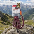 ZOLUX Smycz okrągła dla psa silikonowa BIVOUAK czerwona 5m