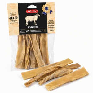 ZOLUX Przysmak naturalny dla psa Skóra jagnięca 15 cm 100 g