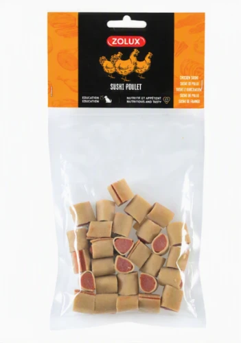 ZOLUX Przysmak naturalny dla psa Sushi z kurczakiem 100 g