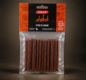 ZOLUX Przysmak naturalny dla psa Pałeczki z kaczki 100 g