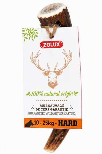 ZOLUX Przysmak naturalny dla psa Poroże jelenia w całości HARD S