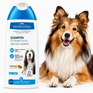 FRANCODEX PL Szampon dla psa do długiej sierści, bez parabenów 250 ml