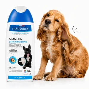 FRANCODEX PL Szampon dla psa przeciwświądowy, bez parabenów 250 ml