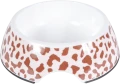 ZOLUX Miska dla kota WILD 230 ml biała w brązowe cętki