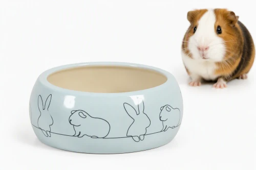 ZOLUX Miska ceramiczna dla gryzonia przeciw chlapaniu COSY 150ml niebies