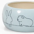 ZOLUX Miska ceramiczna dla gryzonia przeciw chlapaniu COSY 250ml niebies