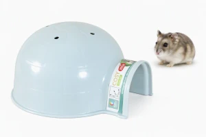ZOLUX Domek igloo dla gryzonia plastikowy COSY mały niebieski