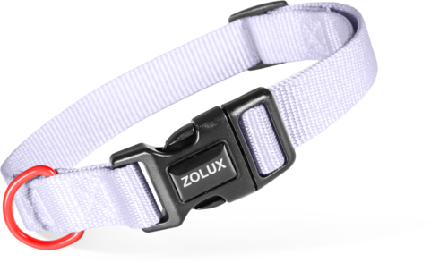ZOLUX obroża dla psa klasyczna liliowa 31-48 cm/20 mm